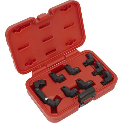 Sealey Injector Pipe Socket Set 3/8""Sq Drive 9pc AK6985 (1/3)