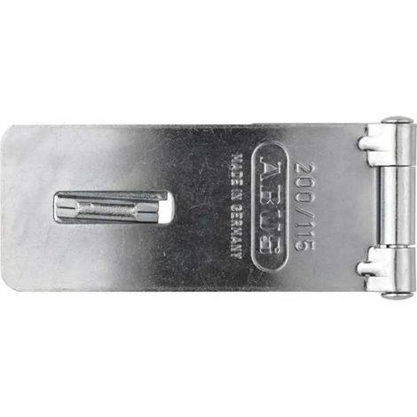 Vorhängeschloss abus Stahl 13.4 mm silber sicher