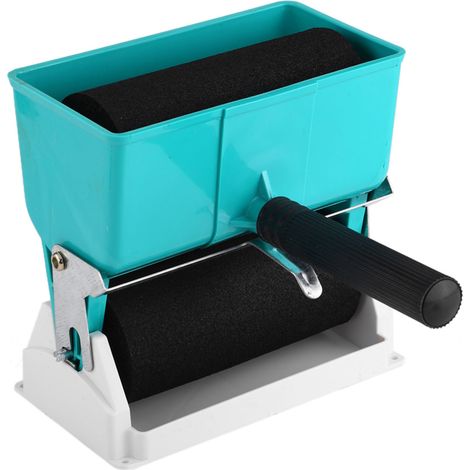Tragbarer, manueller Klebestift mit Reservoir und verstellbarem Rad für Holz, PVC, Leder, Karton (15 cm, 320 ml, Grün) (1/5)