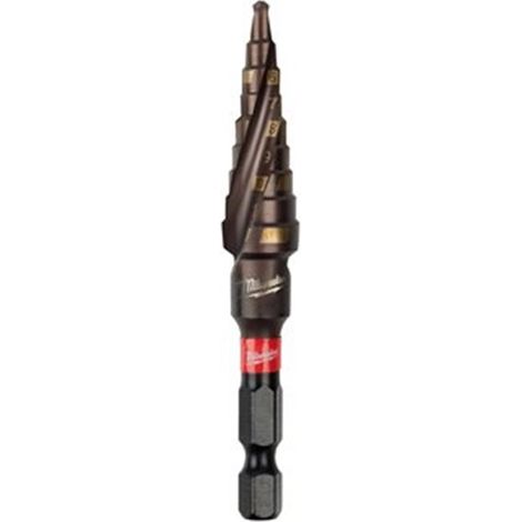 Milwaukee Shockwave Broca Escalonada 4-12 mm Durable (1/2)