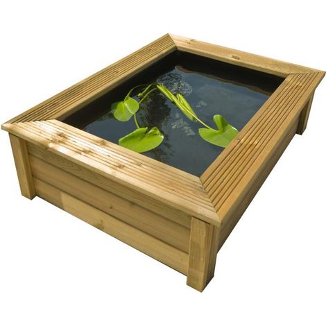 Quadro Wood II Holzumrandung H47,5x147,8x103,5 cm
