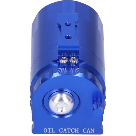 Kit Séparateur d'Huile 350ml avec Filtre, Maintient le Moteur Propre, Universel pour Voitures et Petites Pièces Moto, Bleu (1/5)