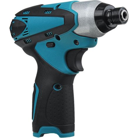 Perceuse-visseuse à percussion sans fil 10,8 V avec variateur de vitesse progressif pour batterie Makita (1/5)