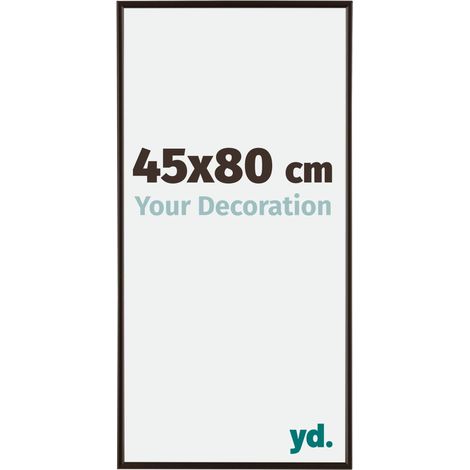 yd. - Cadre photo 45x80 - Anthracite - Plastique - Evry