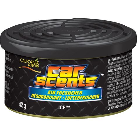 California Car Scents - Ambientador de Coche Olor Ice (Hielo Frescor)