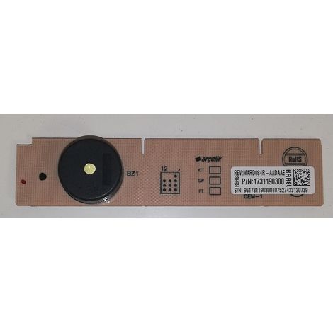 Whirlpool 481245217903 Modulo display lavastoviglie