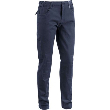 PANTALONE SUPER STRETCH BLU NAVY MIS. XXL