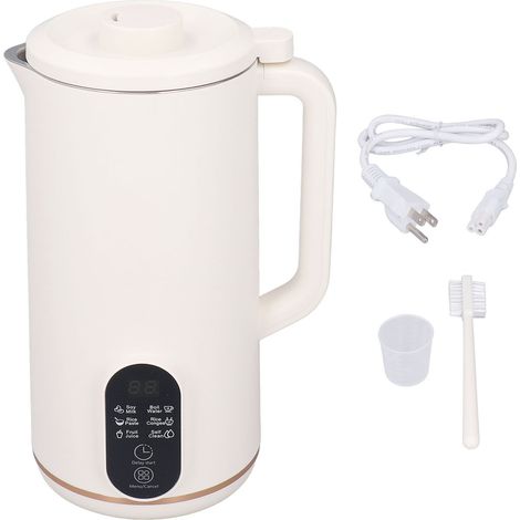 Lait de soja maison machine multifonction mixeur automatique bouillir filtrer blanc 110V prise US (1/5)