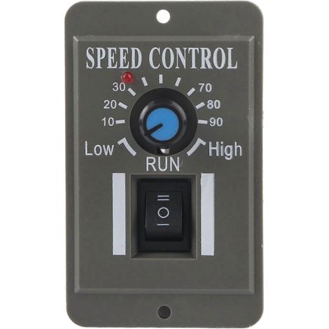 Drehzahlregler für Gleichstrommotoren mit Steuerschalter (CW/CCW), 12 V/24 V/36 V/48 V, 6 A