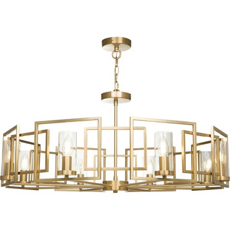 Lampada pendente House in Metallo Bowi Oro (1/5)