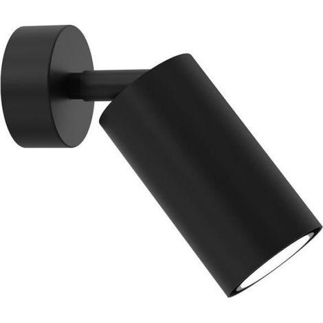 Applique Murale - GU10 - Pour Intérieur Salle De Bain Chambre Couloir - Noir - 1 Piece (1/5)