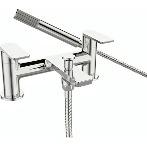 Bristan Polo Bath Shower Mixer Tap - Chrome (1/2)