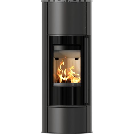 Kaminofen aus Stahl KRATKI ERIK Hoch Ø 150 5,5 kW (1/5)