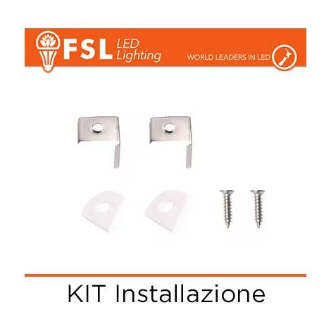 Kit d'installation kit-installazione pour profilés angulaires
