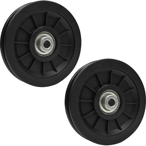 Poulie Musculation 90mm 78mm 100mm 110mm, Poulie pour Cable Roulement Poulie Fitness Gym Machine Équipement (1/5)