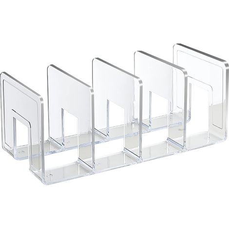 Acryl-Aktenklassifizierer, transparenter Tisch-Organizer für Kleidung, Taschen (1/3)