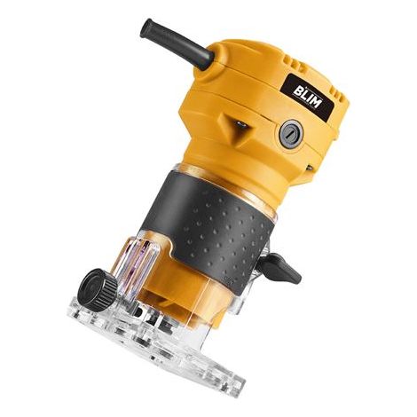 Blim Fräsmaschine 550w - Geschwindigkeit 31000rpm - Spindeldurchmesser 6-6.35mm - Anti-Rutsch-Spanner