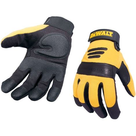 Synthetic Padded Leather Palm Gloves DEWPERFORM2