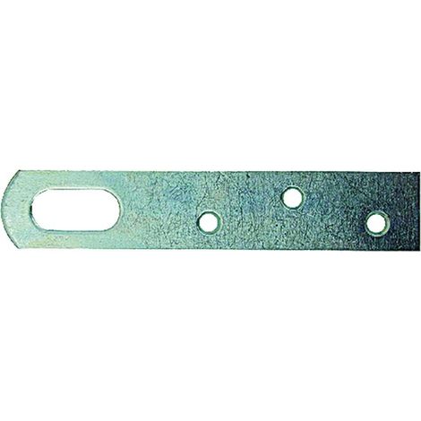 PLACA DE COLGADO CON RANURA 8 cm