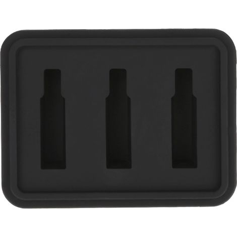 Sourdine en Silicone Noir pour Guitare Acoustique et Ukulélé, Accessoire de Pratique Musicale Silencieuse (1/5)