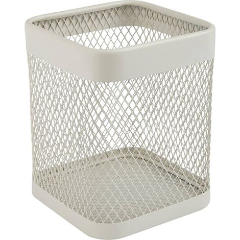 Jarra para utensilios mayaj de metal beige - 5five