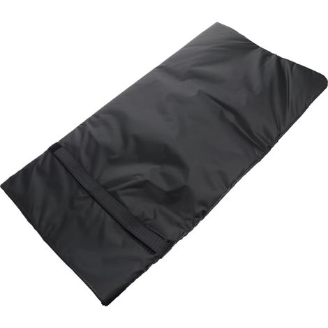 2 Pièces Couvercle De Robinet De Plein Air Protecteur De Tuyau Couverture De Gel De Robinet D'hiver Couvertures D'isolation De Tuyau Pour L'extérieur Black Polyester (polyester) (1/5)