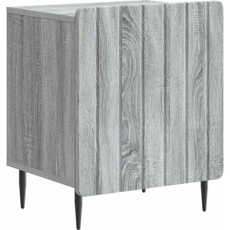 Nachttisch Graues Sonoma 43 x 34,5 x 52 cm Holzwerkstoff vidaXL