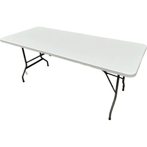 Tavolo Tavolino Pieghevole In Dura Resina 180x70x74 Cm Per Sagra Campeggio Fiera Casa (1/3)