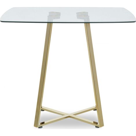 Premier Housewares Metropolitan Square Glass Dining Table (1/5)