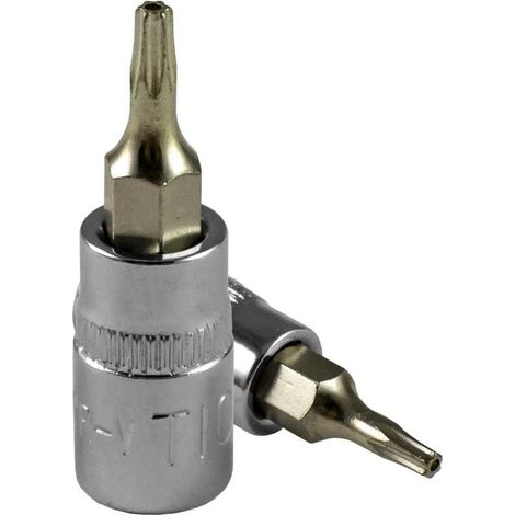 Punta a bussola JBM torx t30 1 4 pollice esagonale acciaio