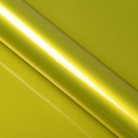 DIMEXACT - Covering jaune brillant métallisé pour toutes surfaces - Haute finition - 152 cm x 10 m - En Rouleau