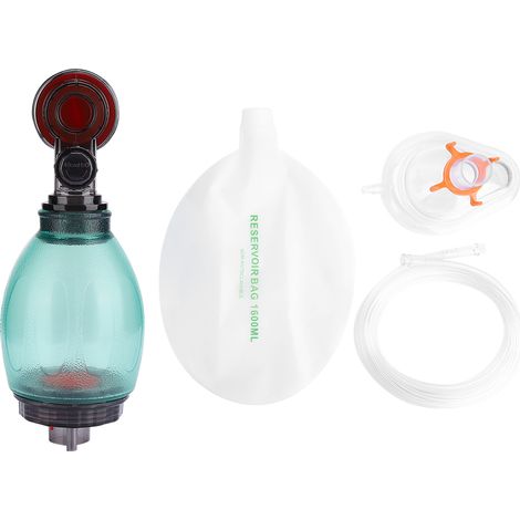 Manuel de Réanimation PVC Style Simple - Outil d'Urgence pour Respiration Artificielle Nourrisson Vert (1/5)