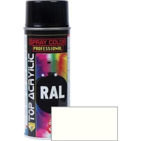 TOP ACRYLIC spray acrilico bl/satin.ral-9010 400ml , 
PINTURA EN SPRAY:ACRÍLICOS,Pais Origen:ES,
PINTURA EN SPRAY:ACRÍLICOS,Pais Origen:ES,