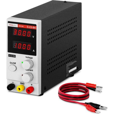 Alimentatore da laboratorio - 0-30 V - 0-10 A DC - 300 watt 140000423