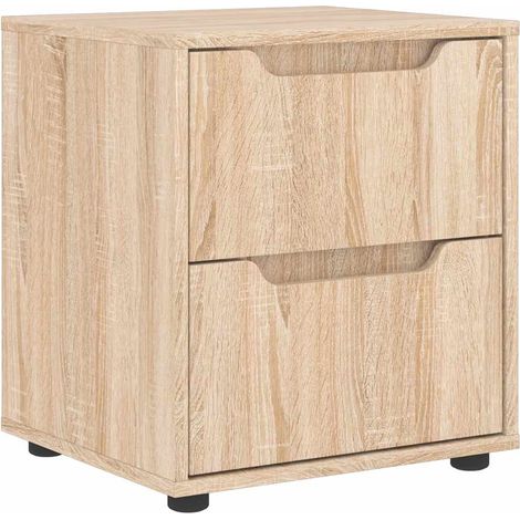 Maison Exclusive - Comodino VISNES Rovere Sonoma 45x40x50 cm in Legno Multistrato