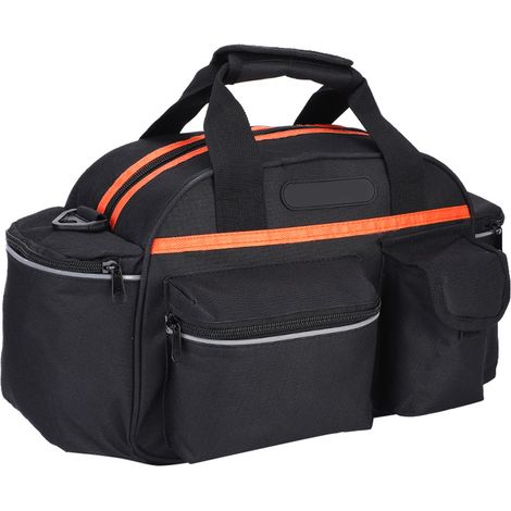 Sacoche de rangement arrière pour vélo B Soul Outdoor Bike, porte-bagages, sacoche de coffre, ensemble sac à main (1/5)