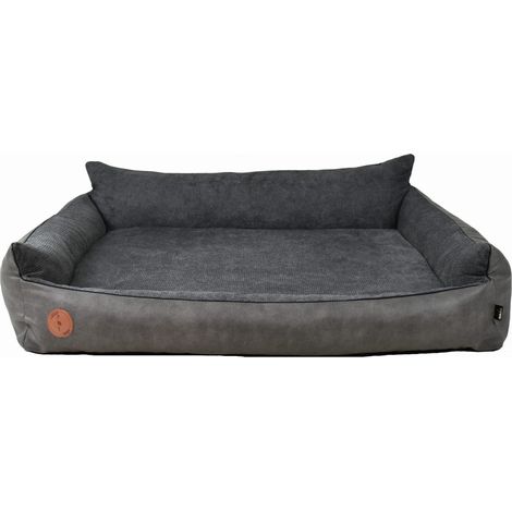 Cama ortopédica Rocky de grafito M - 83 cm x 73 cm (1/5)