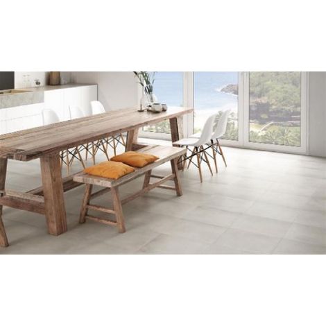 Carrelage d'intérieur effet béton - Série CLARENS - Dimensions: 45 x 45 cm - CASTELBAJAC