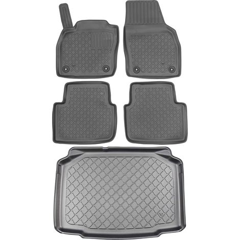 Skoda Kamiq SUV desde septiembre de 2019. Juego de alfombrillas para coche y maletero. (1/5)