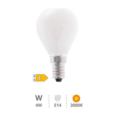 Bombilla de led serie cristal esferica led 4W E14 2700K GSC 2003510