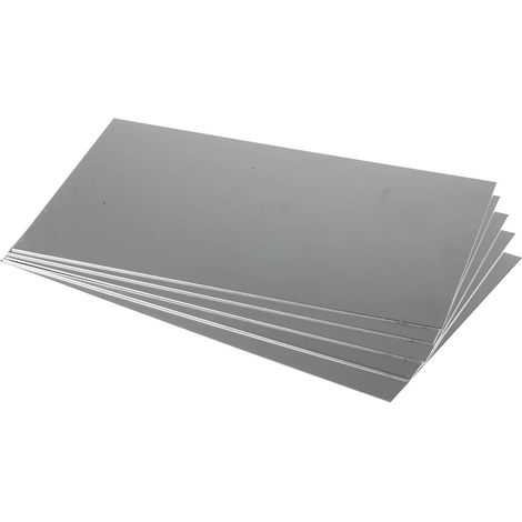 Feuille de métal 200mm x 300mm x 1.2mm ( Prix pour Lot de 5 )