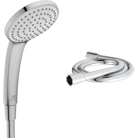 Ideal Standard Alero Handbrause-Set, 1-Funktionhandbrause und Schlauch ✔ Chrom (1/5)