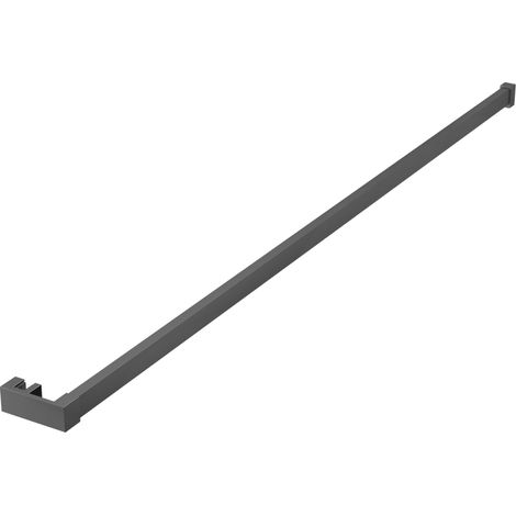 Mexen barre de serviette pour cloison de douche, gun metal - 800-06-95 (1/4)