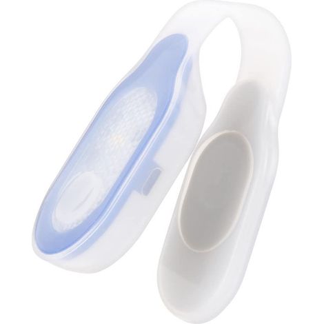 Lampe de Nuit pour Infirmières Lampe de Poche à Pince Rechargeable USB Magnétique 3 Modes pour Nuit Infirmière de Nuit, Chemise avec Porte-clés Lumineux, Batterie Intégrée(BleuBlanc) (1/5)