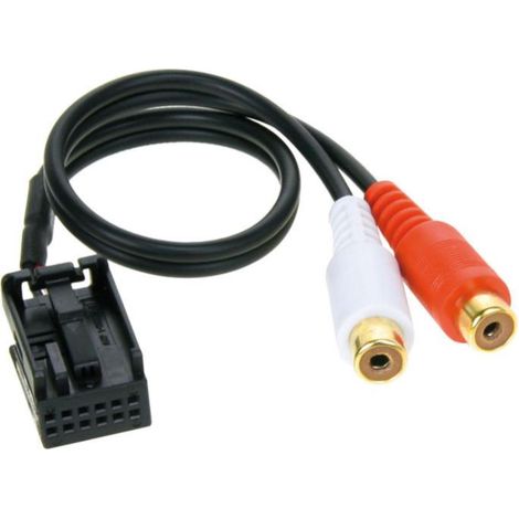 Cable auxiliaire compatible avec autoradio origine BMW 3 5