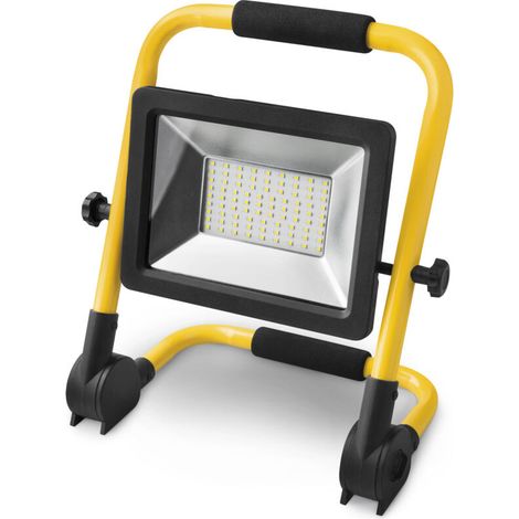 Projecteur LED support pliable matel ip65 50w froid