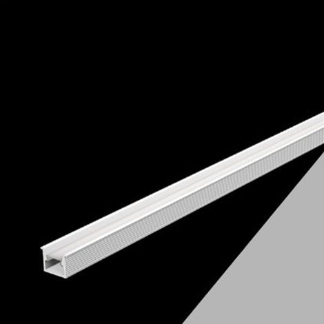 TrAdE Shop Traesio - 10pz Profilo In Alluminio A Plafone Sezionabile 2mt Per Striscia Led Strip Al-22 - (1/4)