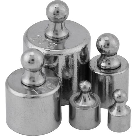 5-teiliges Präzisionswaagen-Set (1 g, 2 g, 5 g, 10 g, 20 g) – Neu (1/5)