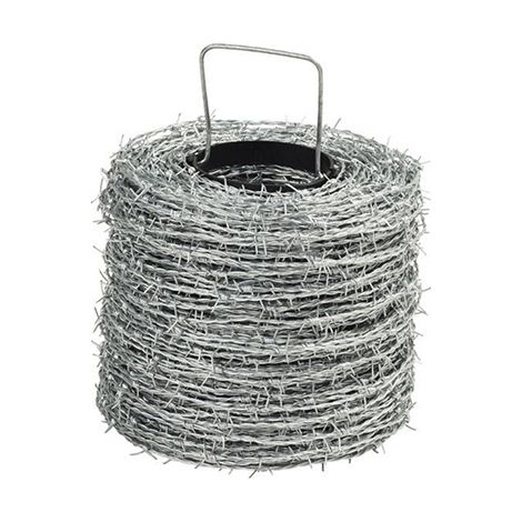 Rollo 100mt alambre espino 1,7mm x 10cm (1/2)