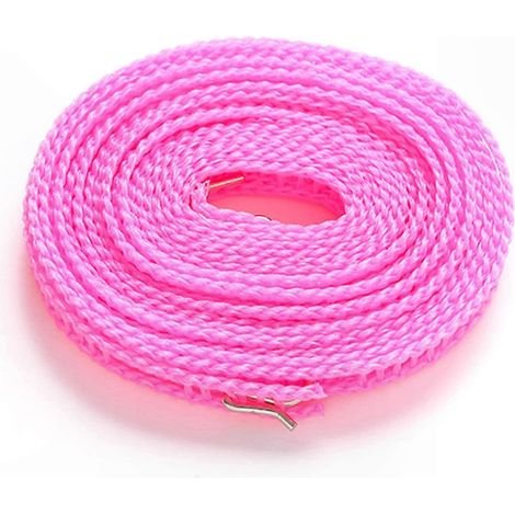 Corde à linge portable antidérapante et résistante au vent pour usage domestique, modèle robuste, fixation stable sans glissement, idéale pour séchage en intérieur et extérieur (1/5)